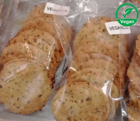 Galletas Crackers veganas chia lino sin gluten, galletas saladas veganas, galletas veganas Uruguayass=